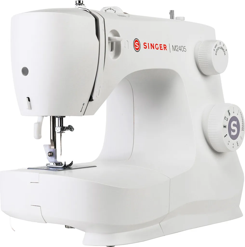 Machine à coudre Singer M2405 - Modèle compact 8 points de couture