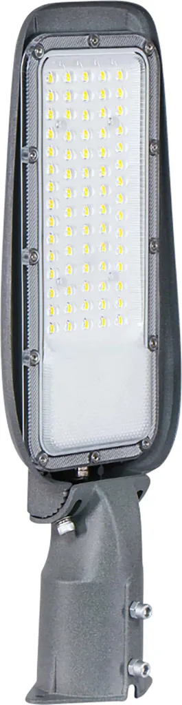 LUXULA Lampadaire LED 30W 3000lm Gris IP65 pour Éclairage Extérieur