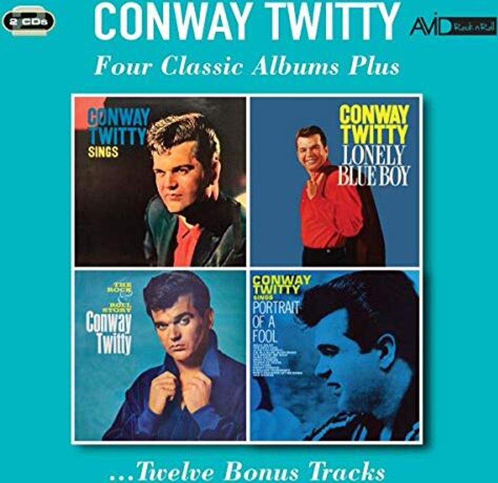 Conway Twitty - Vier klassische Alben plus CD