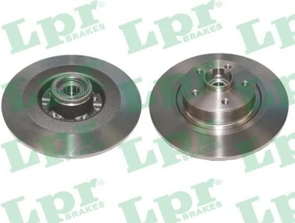 Disque de frein arrière pour Renault Espace IV et Vel Satis - LPR R1022PCA