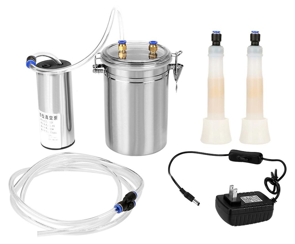 2L elektrický dojící stroj Přenosný dojící stroj z nerezové Obrázek produktu 