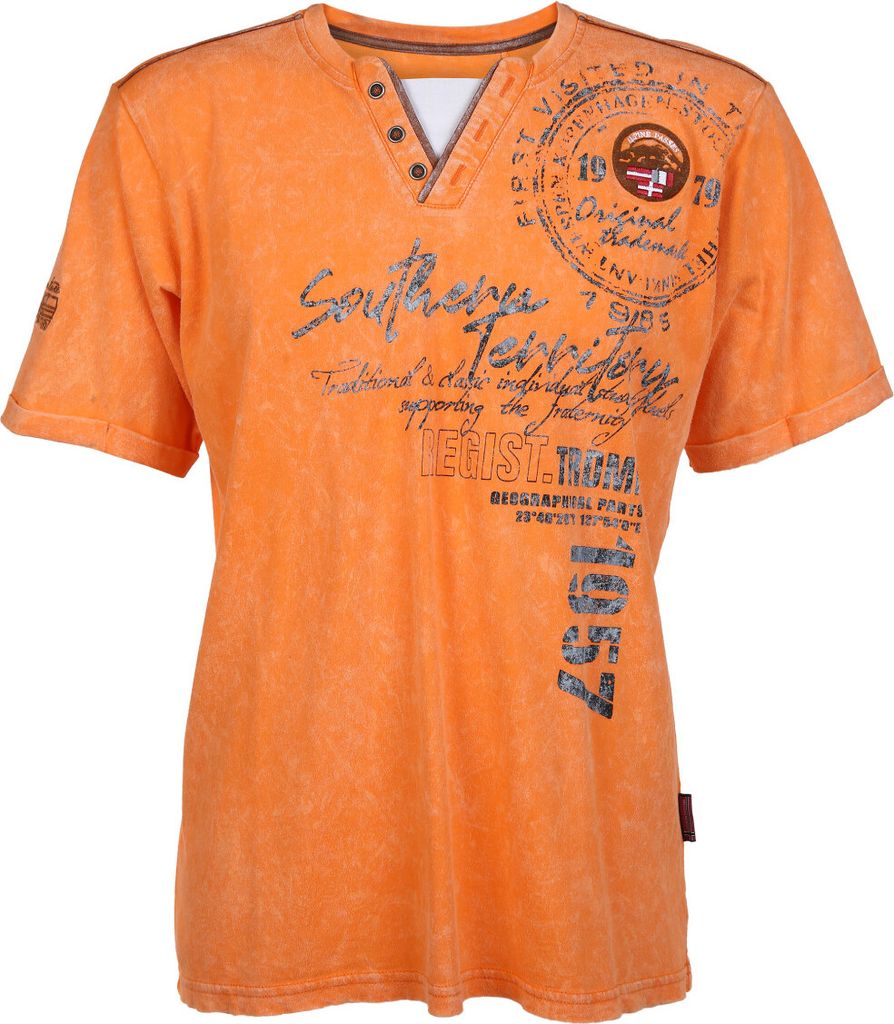 Southern Territory Herren T-Shirt - Henley | Kaufland.de