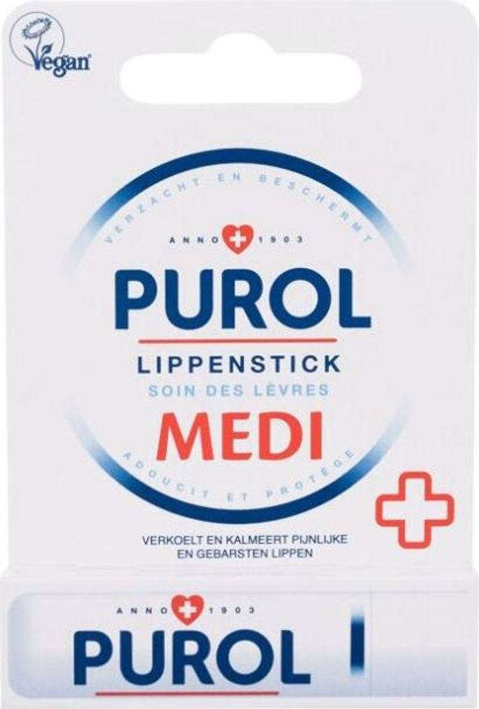 PUROL Lippenstift Medi – Pflegender Lippenstift für zarte Produktbild 
