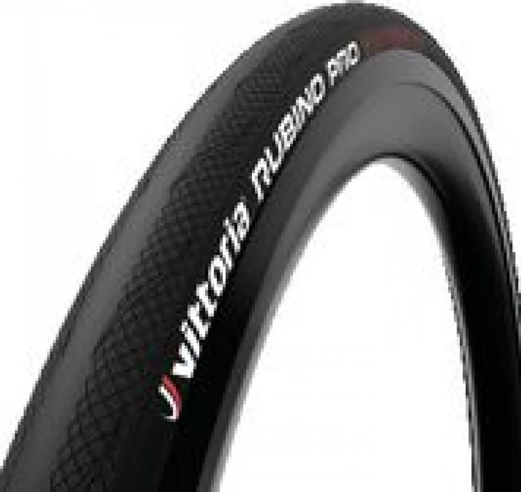 Pneu Vittoria Rubino Pro 700x23c Graphene 2.0 Noir Pliable pour Route