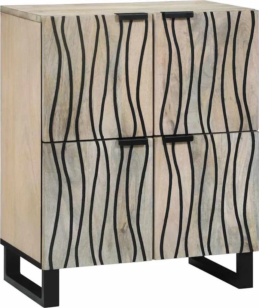 Armadio Media SYFAX Bianco e Nero: Storage CD/DVD di Design Moderno