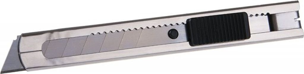 Nirosta Cuttermesser mit 18mm Klinge, aus Edelstahl Produktbild 