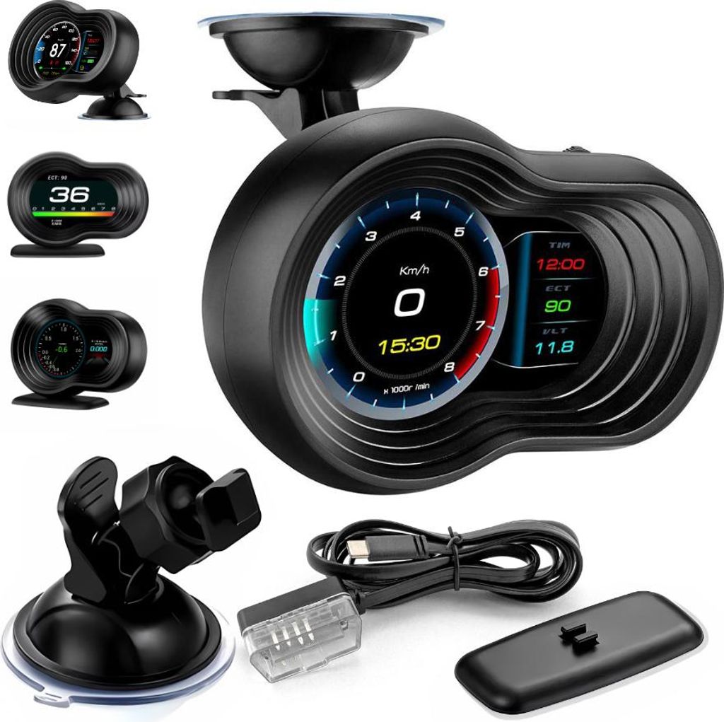 Bordcomputer HUD LCD-Anzeige OBDII-Fehlerbehebung USB