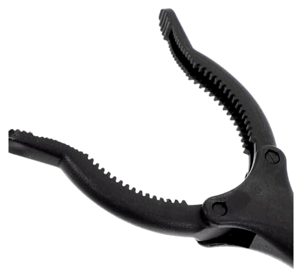 Ergonomischer Müllgreifer aus Eisen und Kunststoff mit rutschfestem Griff zum Einsammeln von Altpapier und Abfall für Innen- und Außenbereiche