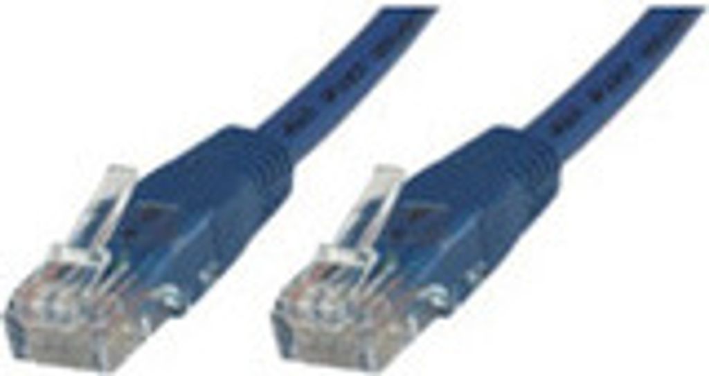 Microconnect UTP5005B, 0,5 m, Cat5e, U/UTP (UTP), RJ-45, RJ-45, Blau