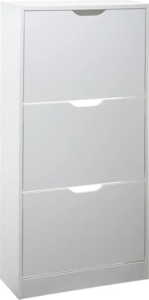 Five Simply Smart Schuhregal 115x60x24 Cm Weiß  Weiß One Produktbild 