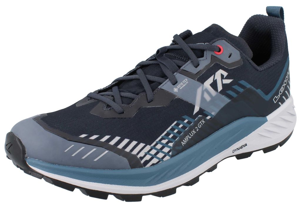 LOWA Amplux 2 GTX Herren Trailrunningschuhe blau grau Produktbild 