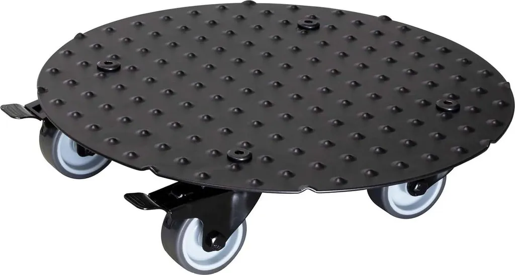 Chariot porte-pot ALASKA 30 cm pour déplacer facilement vos plantes