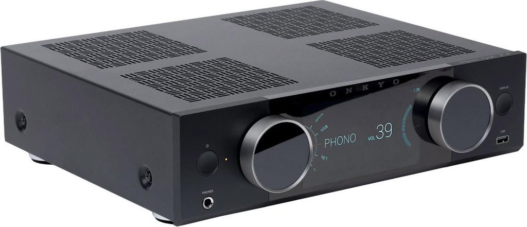 Onkyo Muse Y-40 | Netzwerk-Streamer & integrierter Hochleistungsverstärker (schwarz)