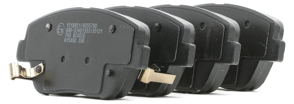RIDEX Bremsbeläge Satz Vorne für HYUNDAI SONATA VI (YF) 402B0979