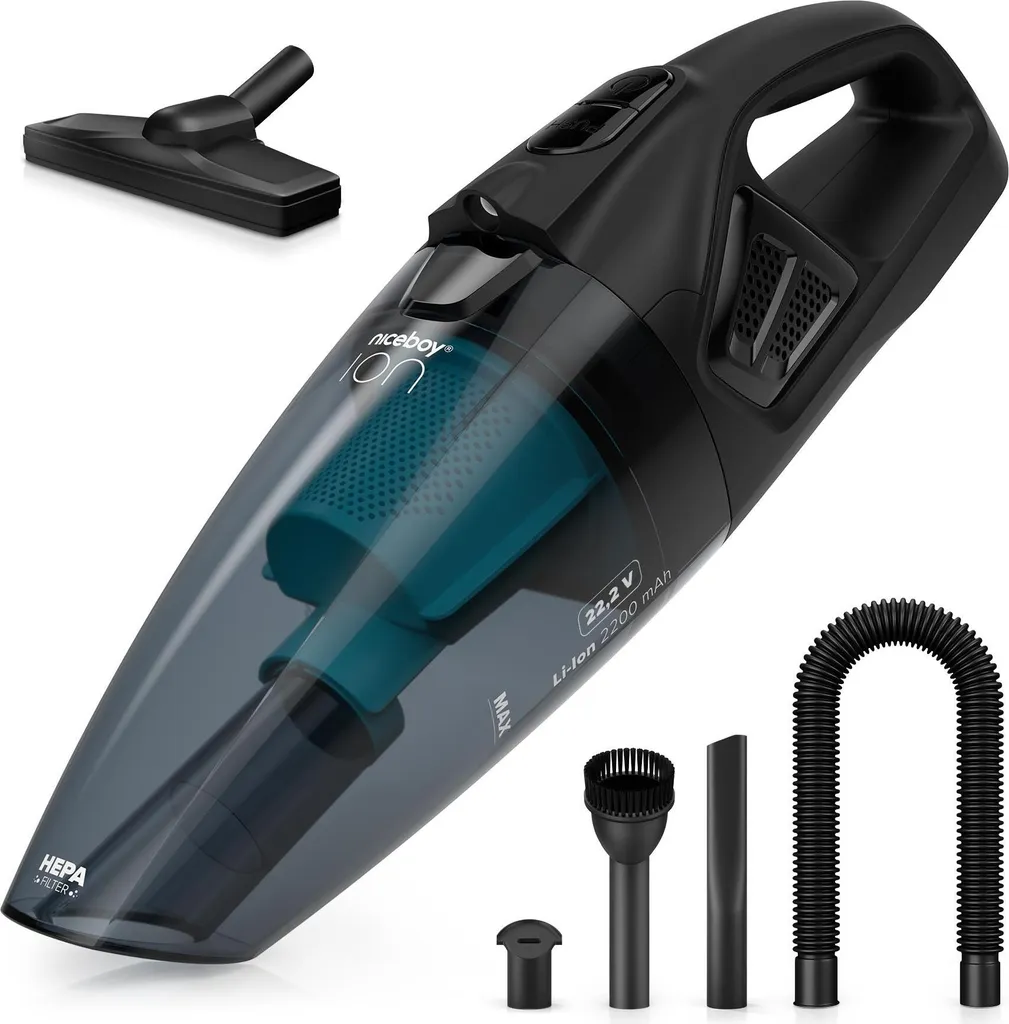Niceboy ION Hurricane R3 22,2 V Aspirapolvere Wet & Dry Senza Fili