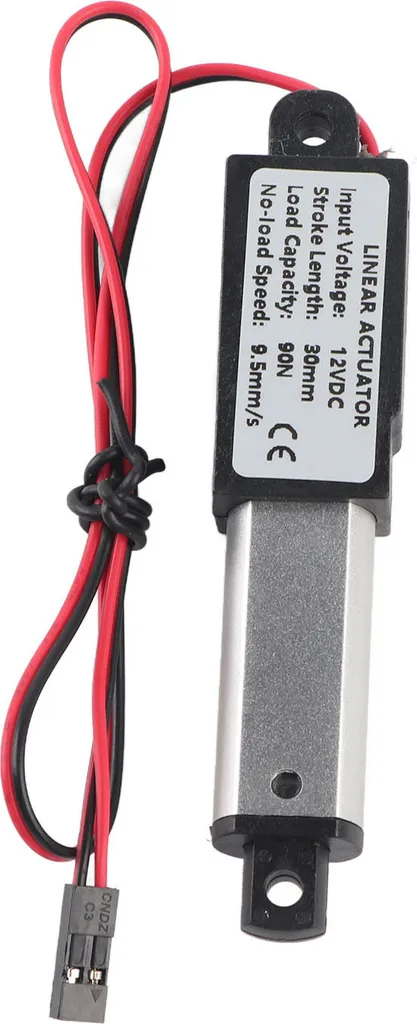 Mini Actionneur Linéaire 12V 30mm : Solution Compacte 90N Étanche - 6