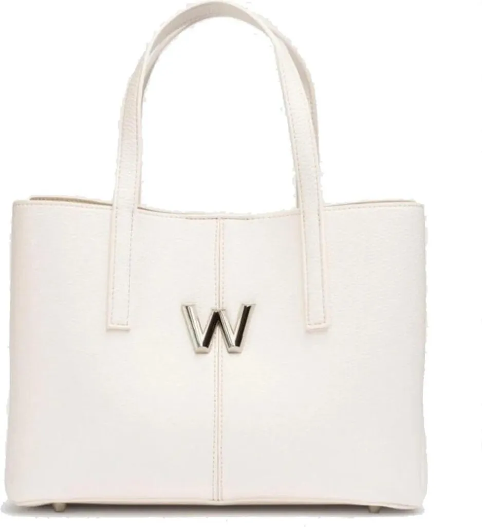 Sac à main Wonders WB53301 blanc : l'élégance du cuir modèle premium