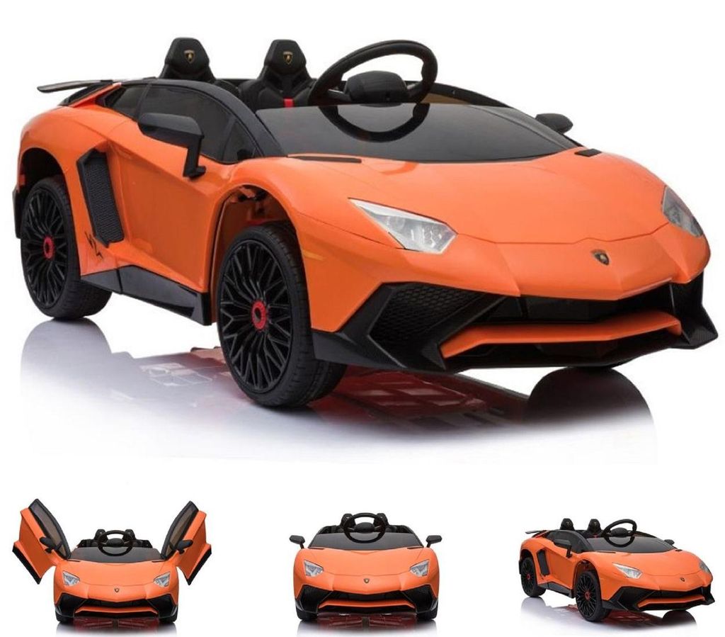 Veicolo per bambini - Auto elettrica "Lamborghini Aventador Immagine del prodotto 