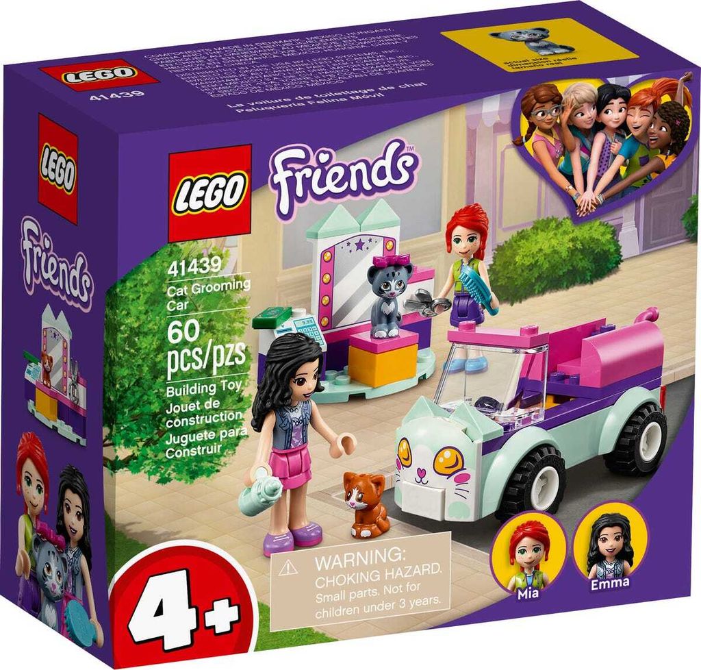 LEGO 41439 Friends Salon de chat mobile Set avec Image du produit 