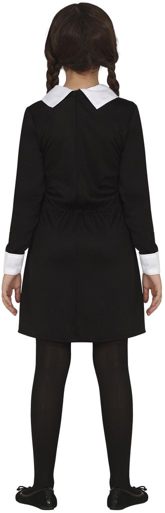 WEDNESDAY Addams Kleid Kostüm 122/134 cm Produktbild 