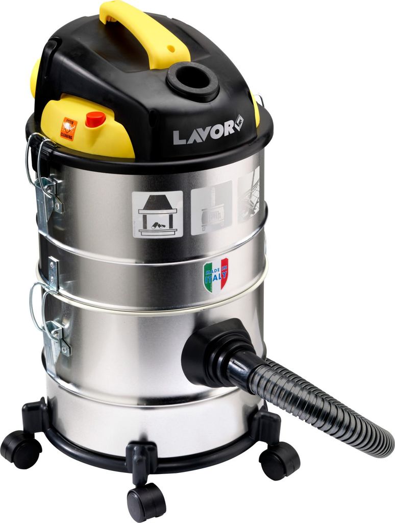 A studio shot of a Lavor Ashley Kombo 4in1 vacuum cleaner.