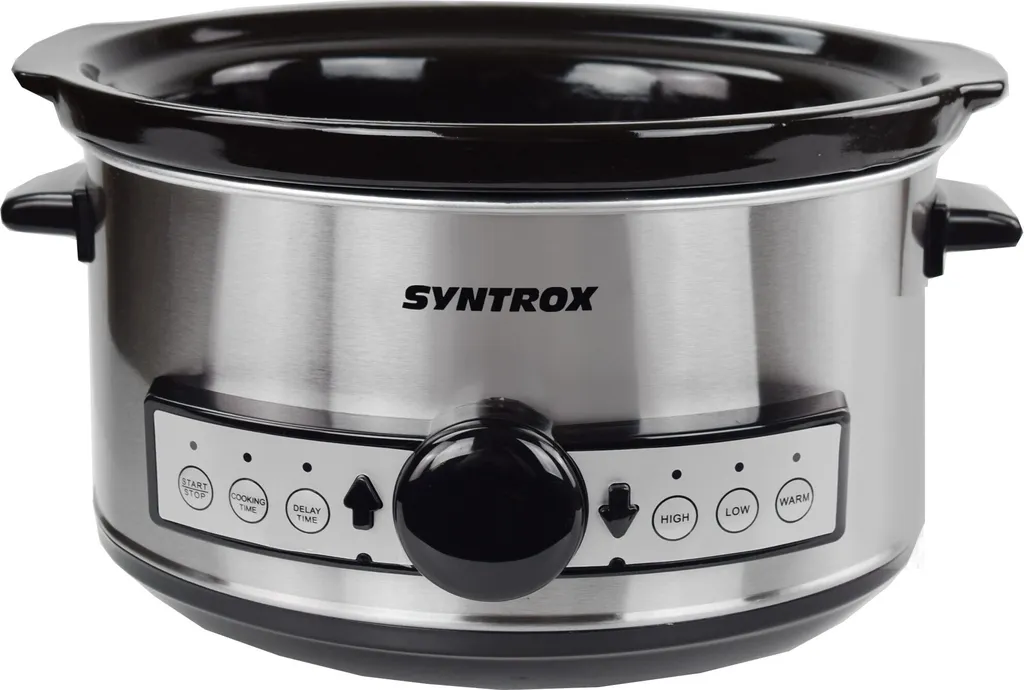 Mijoteuse Programmable Syntrox 3,5L avec Écran LCD et Cuve Céramique - 3