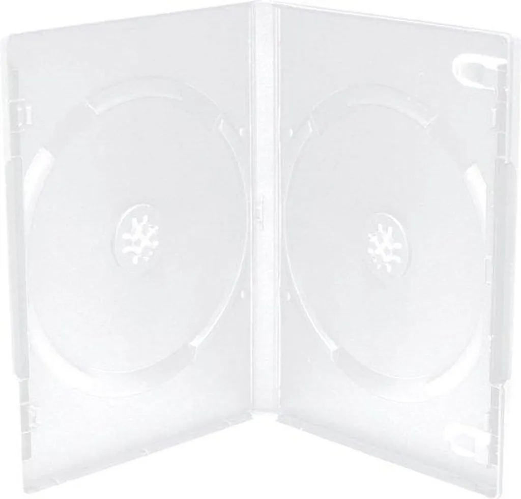 Étuis de Protection CD DVD 14mm Transparents pour Rangement Jaquette