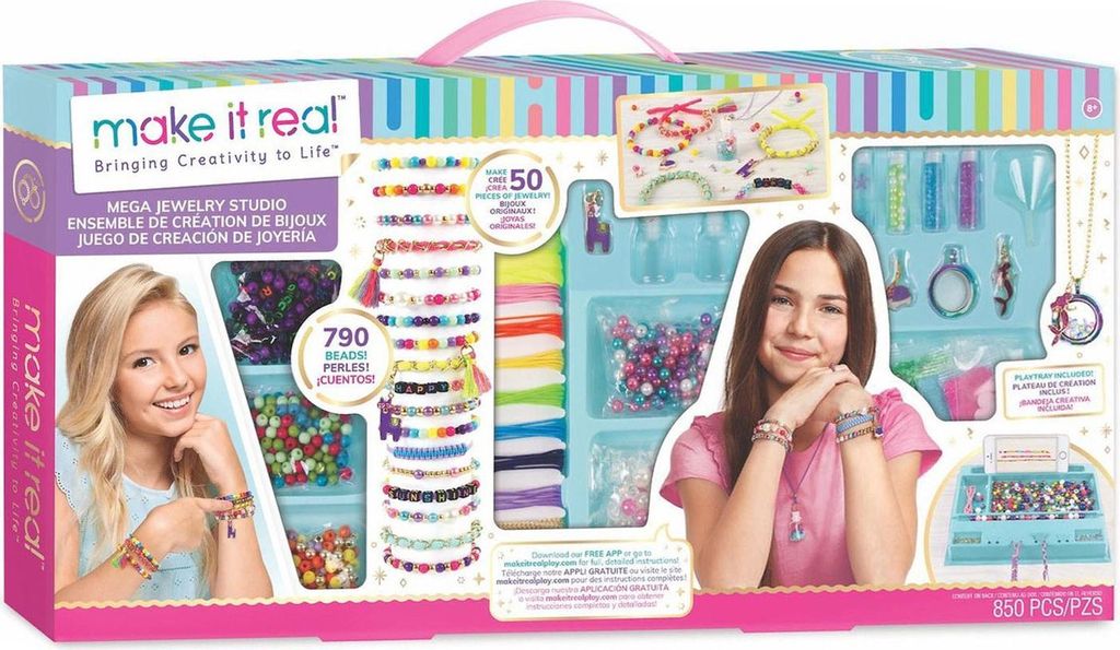 Make It Real Klavier-Anhänger-Set – Kreatives DIY-Schmuckset Für Mädchen & Teenager