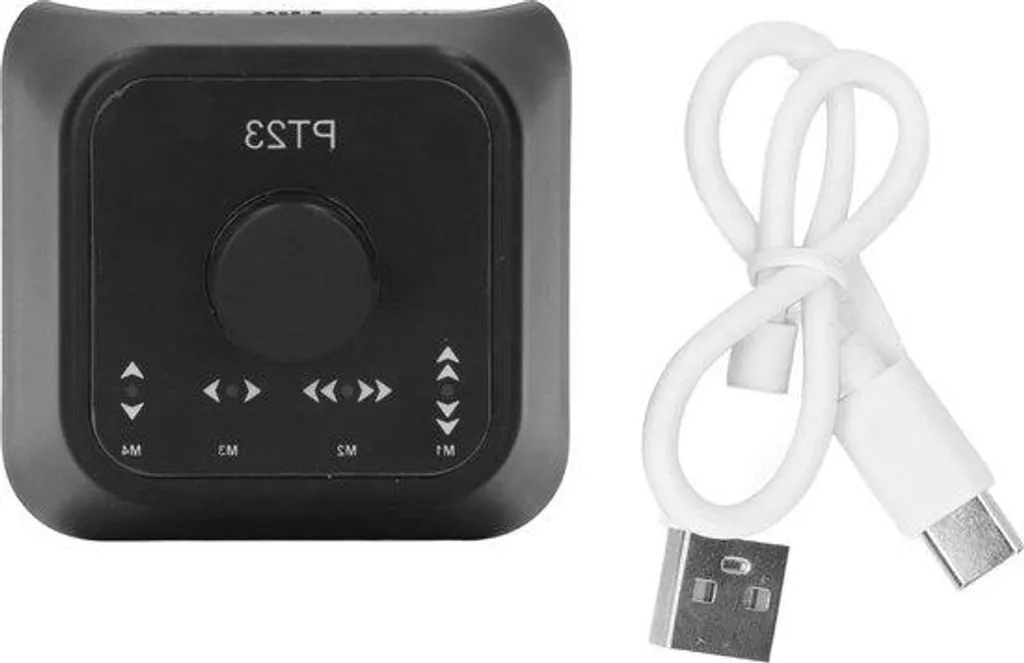 Pédale tourne-page Bluetooth rechargeable sans fil pour tablettes noir