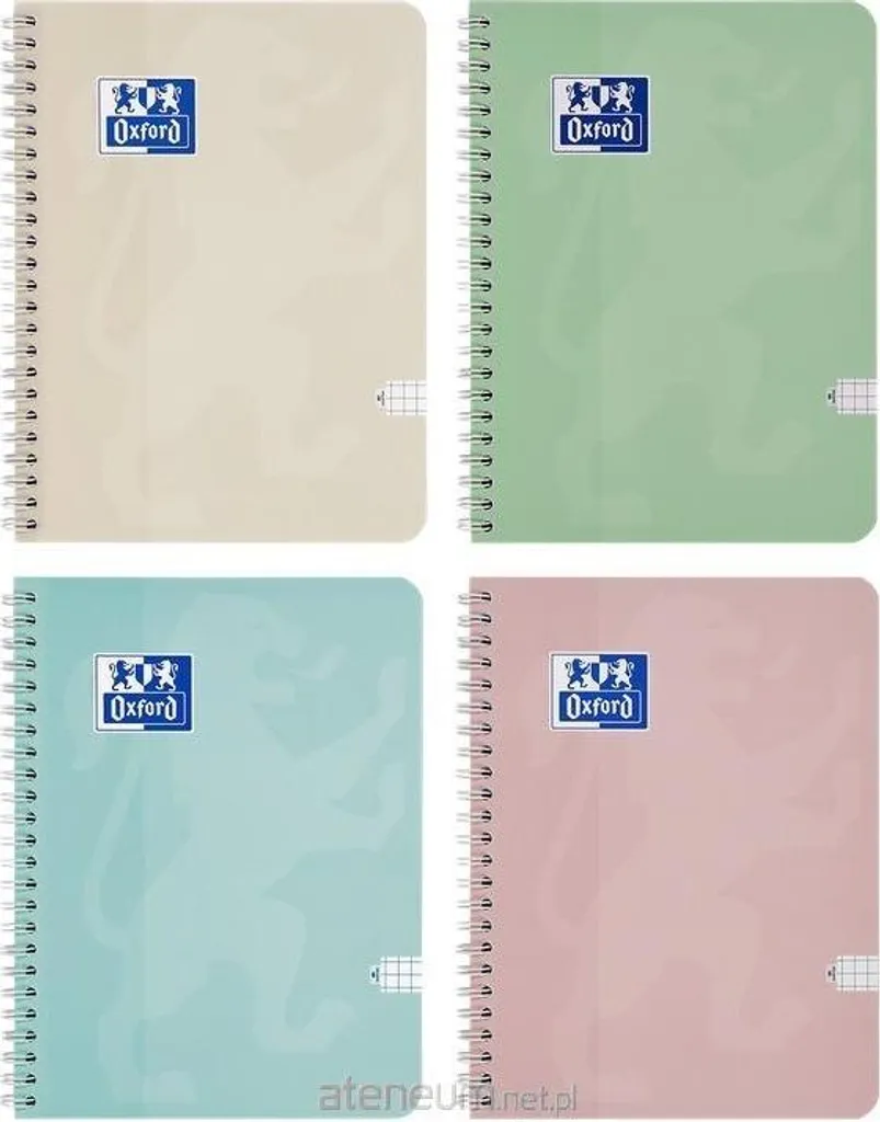 Set 5 Quaderni A4 Touch Pastel 80g - Fornitura Ufficio e Scuola