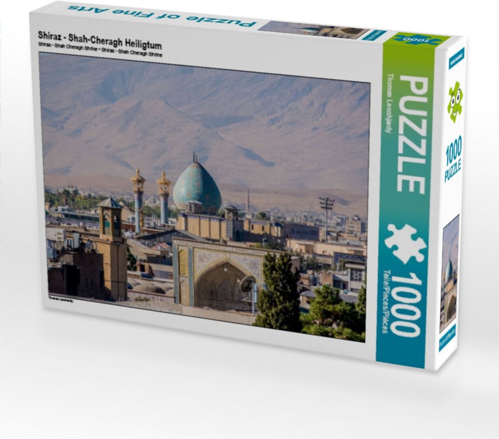 Calvendo Shiraz - Shah-Cheragh Heiligtum 1000 Teile Puzzle quer 640x480mm, Leonhjardy Thomas; 7428220