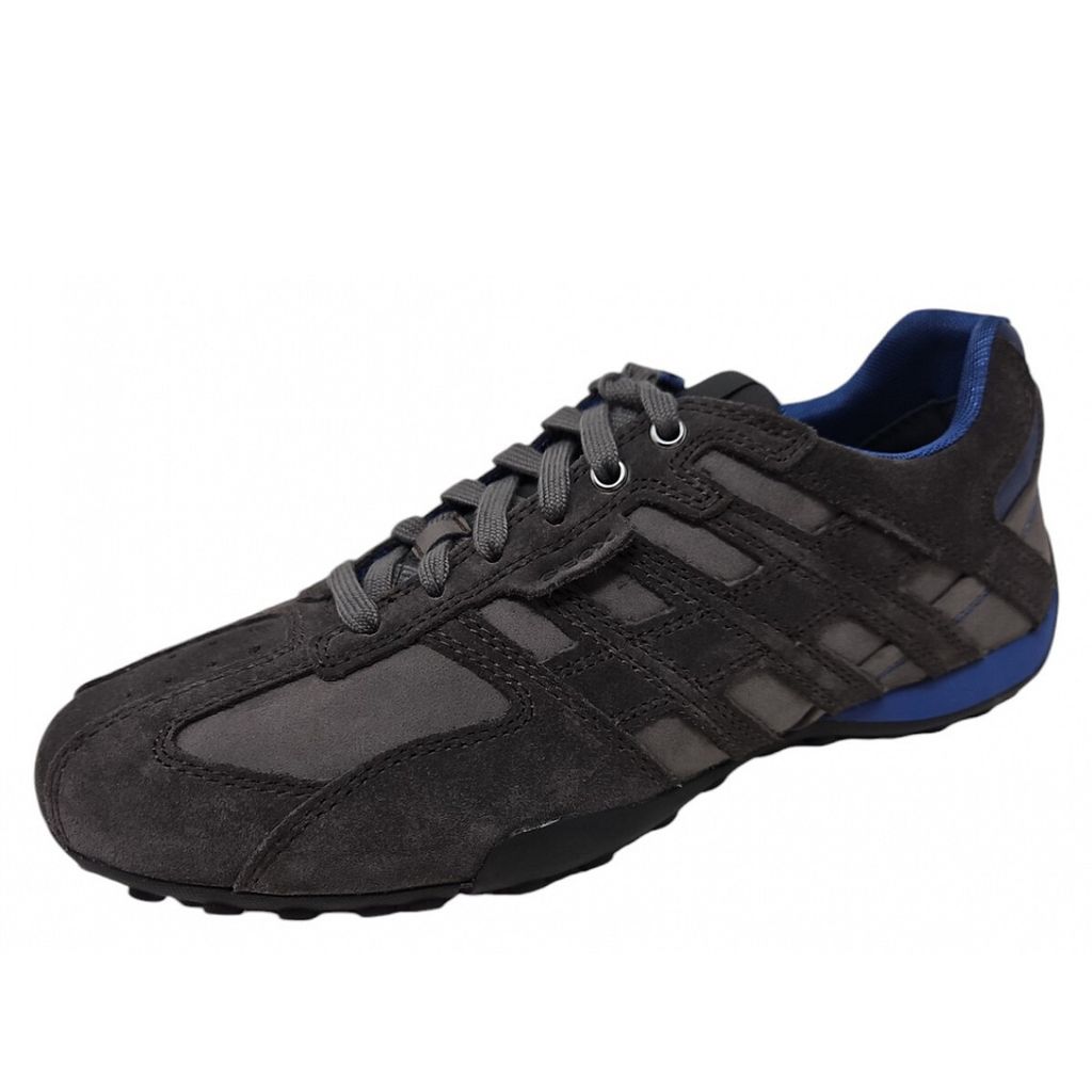 Geox Snake sportlicher Schnürer Grau Produktbild 