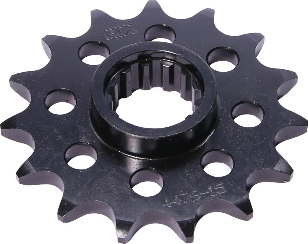 Pignon de Sortie Boîte RK 4476-2Q 520 Racing en Acier de 16 Dents