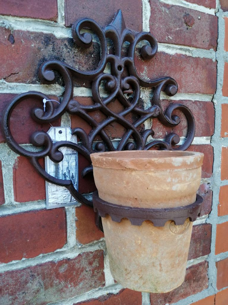 Aged Terracotta Blumen Topf 'Long Tom' Produktbild 