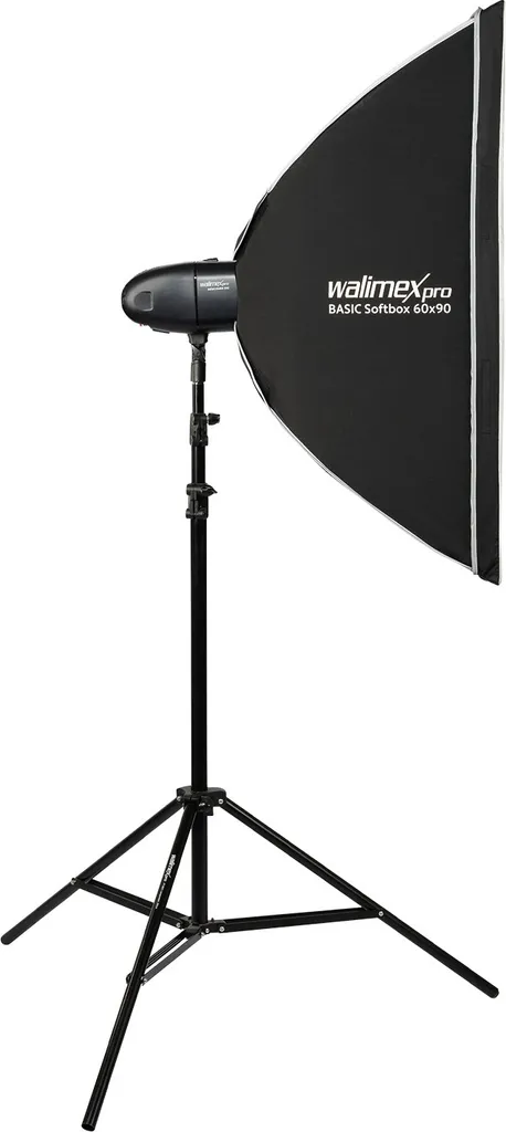 Flash Studio Walimex Newcomer 300 II Set Single avec Softbox et Pied - 7