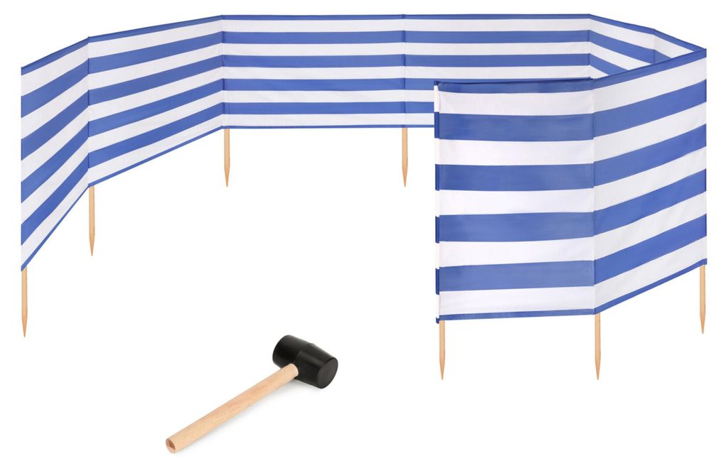 Garronda plage pare-vent 12m de long plus maillet en Image du produit 