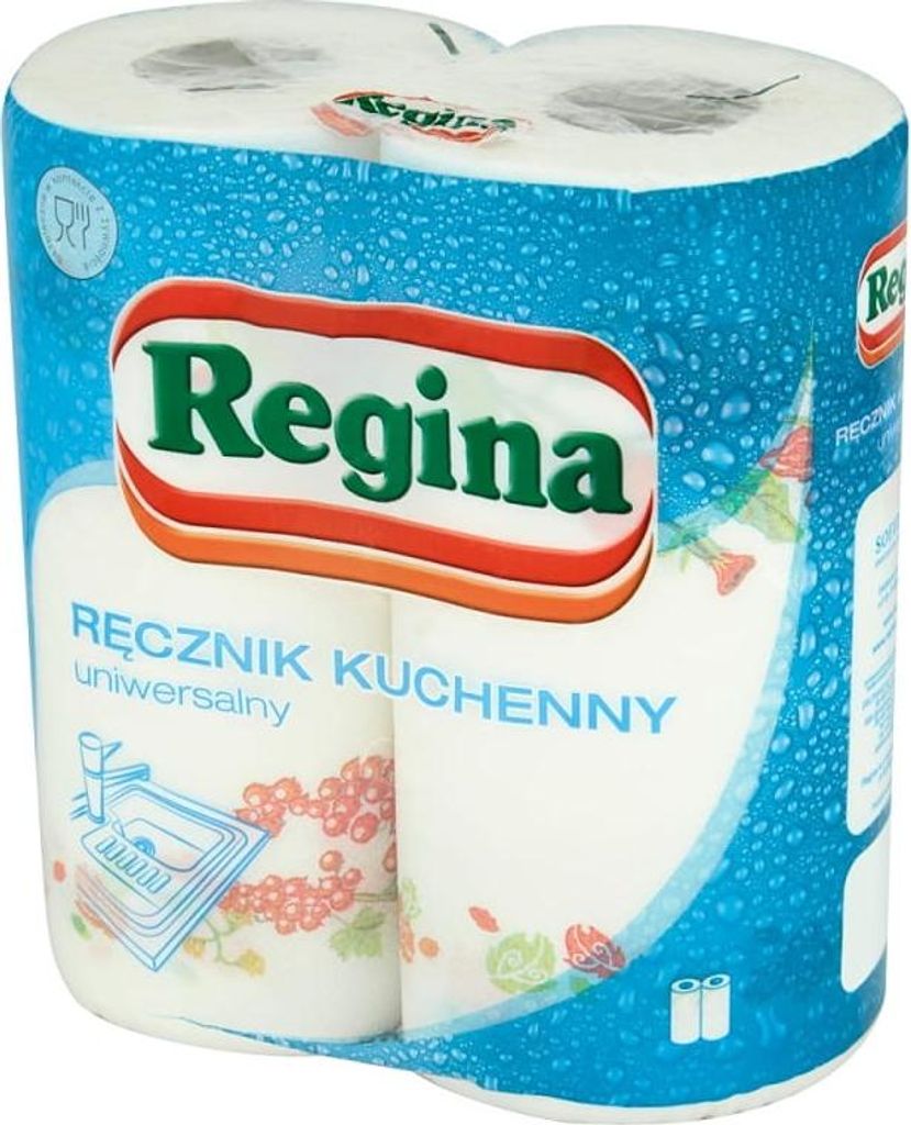 Regina ręcznik papierowy kuchenny 2-warstwowy 2 rolki – Zdjęcie produktu 