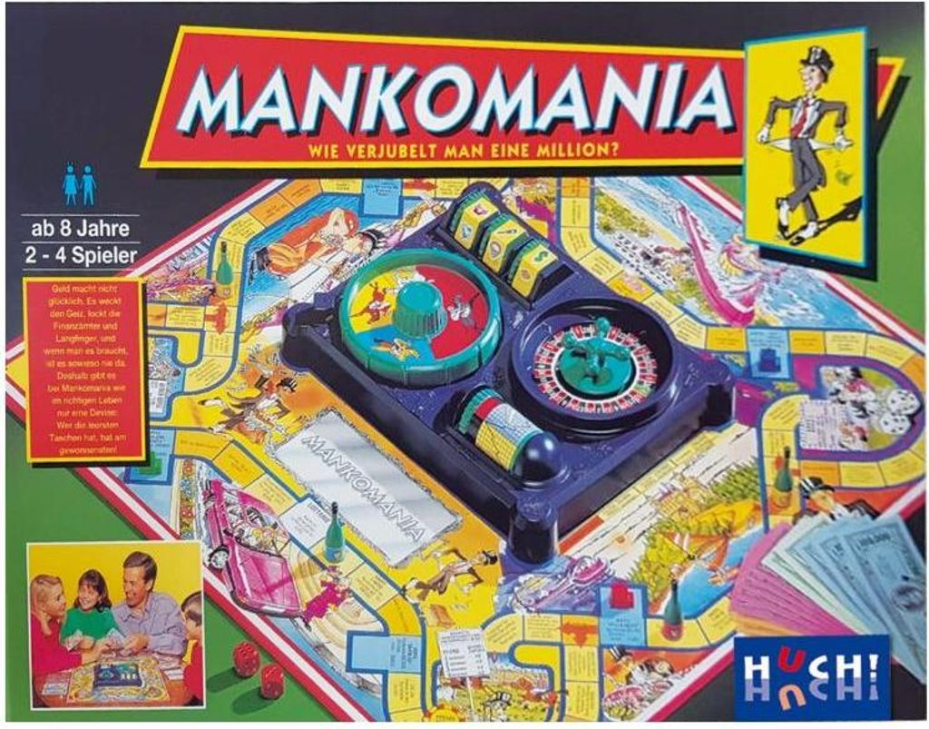 HUCH!, Mankomania, gioco da tavolo, Folle gioco di famiglia Immagine del prodotto 