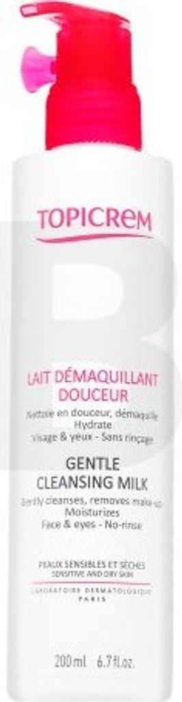 Topicrem Gentle Cleansing Milk Reinigungsmilch für normale, gemischte und empfindliche Haut 200 ml