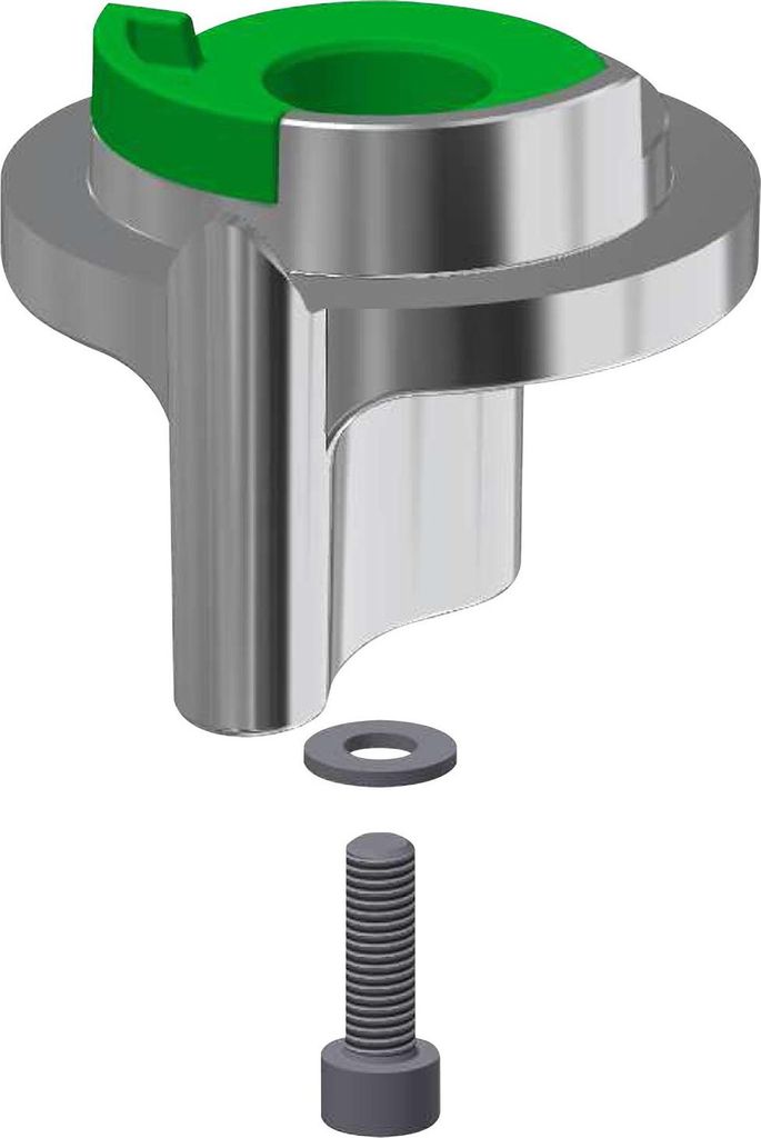 KWC AR Temperaturwahlgriff, SMARTWAVE, für Duschpaneel, 2030012249