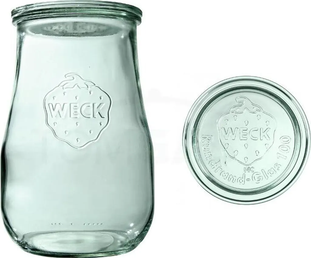 WECK Tulip 2700 ml - 4 Vasi Design per Cucina e Foto