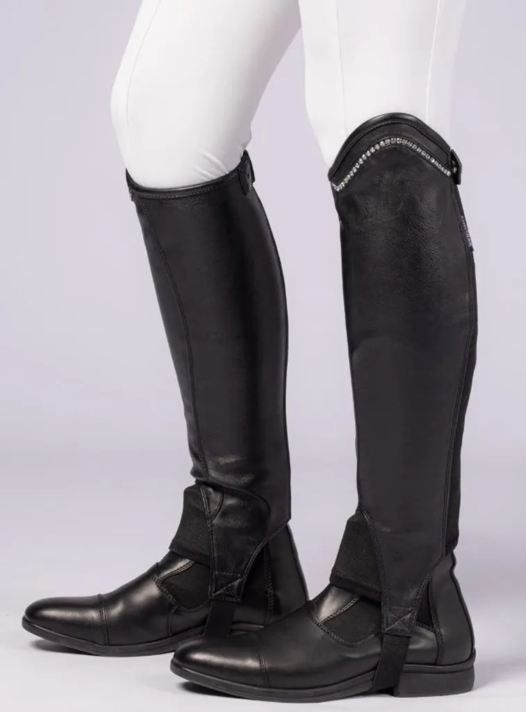Chaps Asteroid Harry's Horse pour protéger vos jambes à cheval noir M