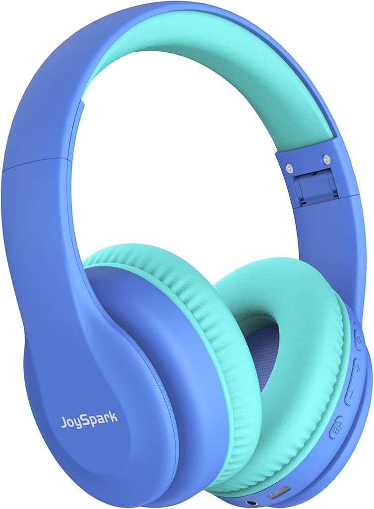 Kopfhörer Kinder, Kabellose Kinderkopfhörer Over-Ear mit 85/94dB Lautstärkebegrenzung, 60 Stunden Spielzeit, Bluetooth 5.3, eingebautes Mikrofon