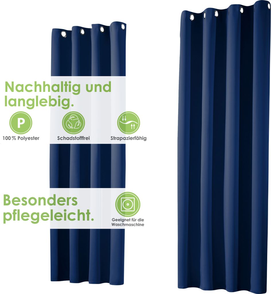 heimtexland ® Verdunkelungsvorhang Thermogardine Produktbild 8
