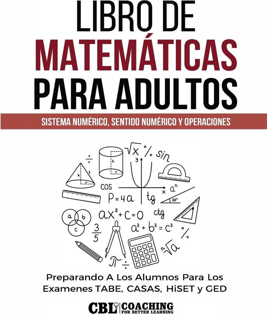 Libro de Matemáticas Para Adultos