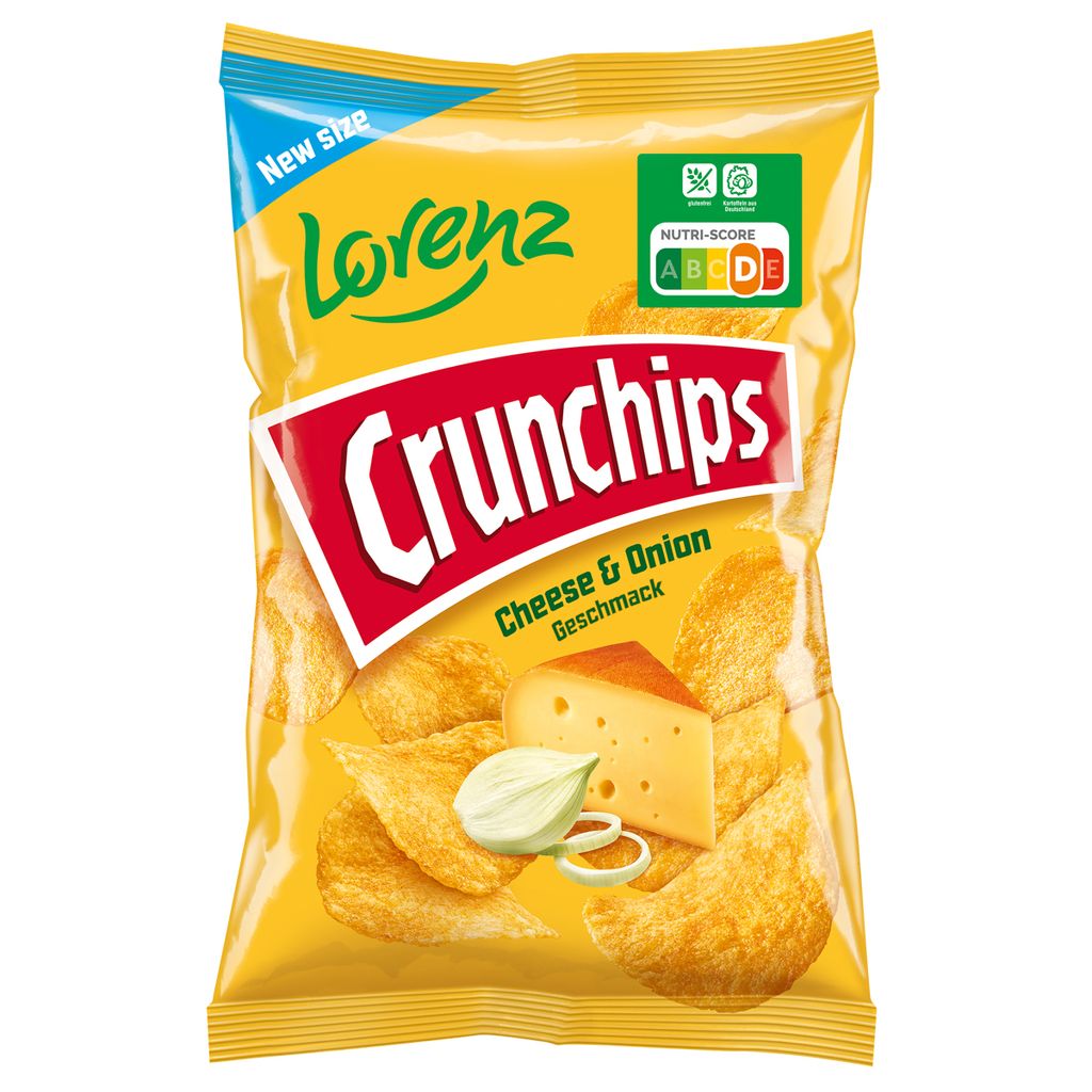 Lorenz Crunchips Cheese & Onion Zdjęcie produktu 