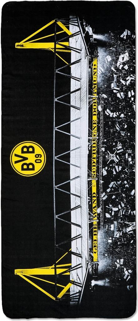 BVB-Microfaser-Handtuch (75x180) Produktbild 