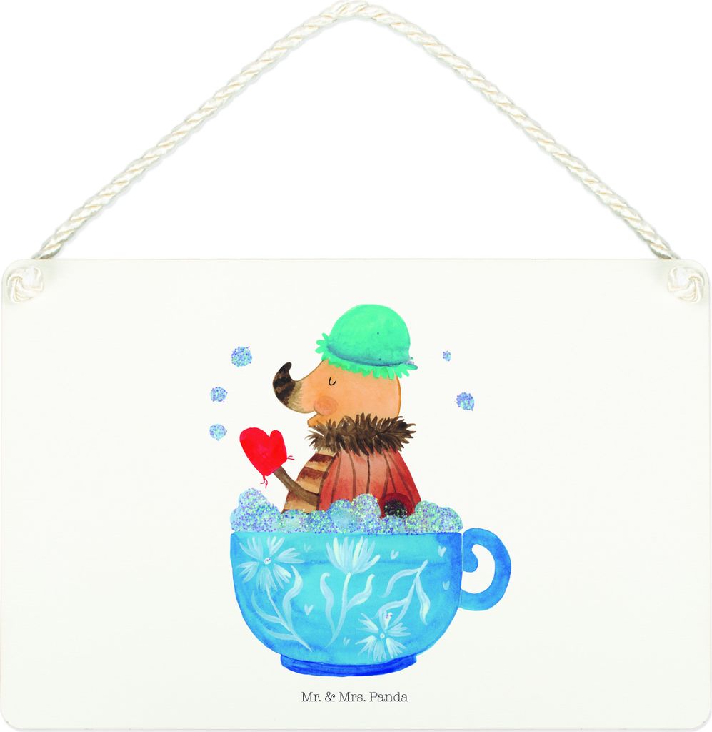 Mr. & Mrs. Panda Schild Nachtfalter Schaumbad DIN A4 - Weiß - Geschenk, Badezimmer, Träumen, Tasse, kleine aufmerksamkeit, Baden, holzbild, Lusti...