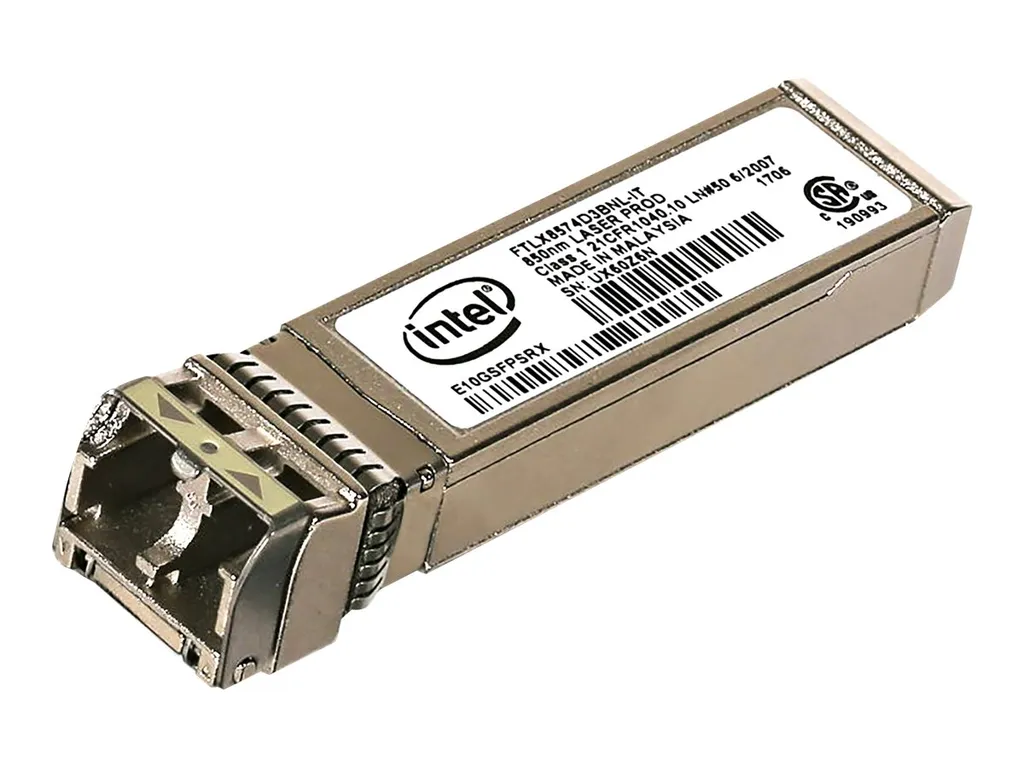 Transceiver Optique SFP+ SR Intel NEK pour Réseaux Fibre Optique 10G
