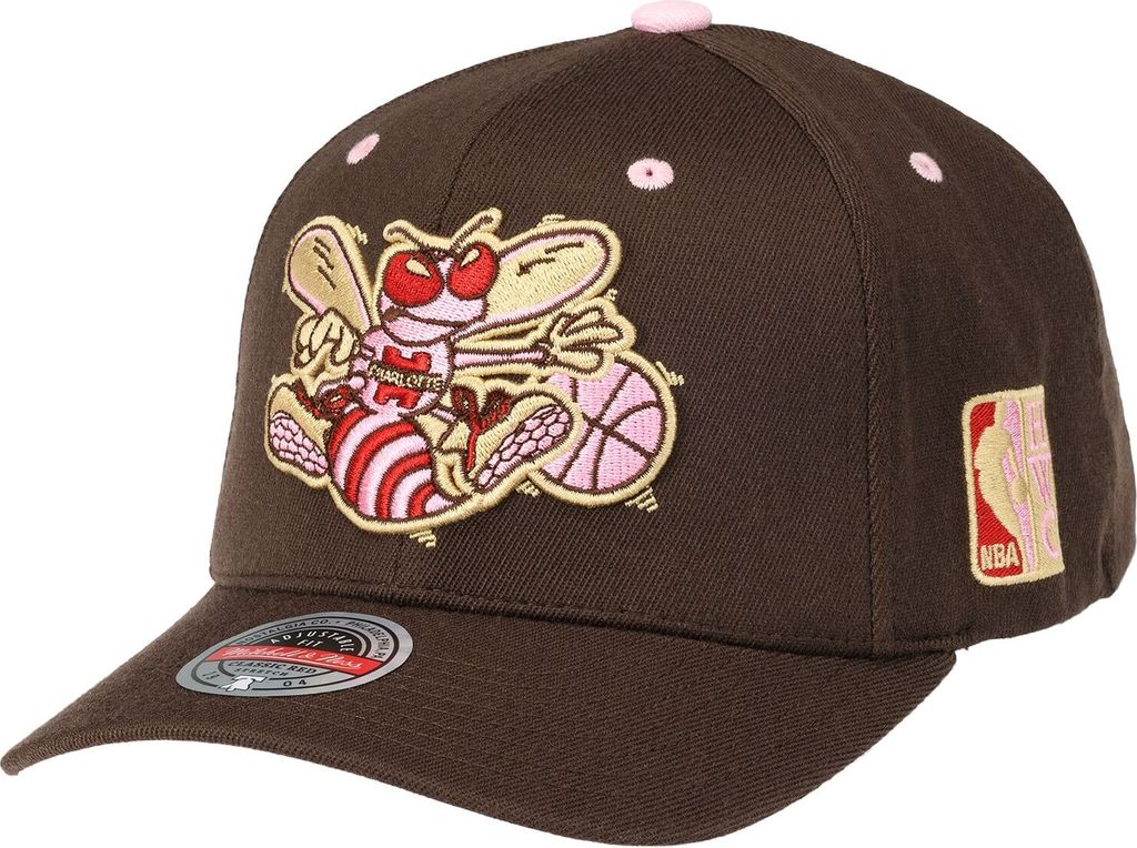 Mitchell & Ness Snapback Stretch Cap SUGAR Charlotte Hornets